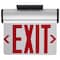 Nuvo Exit Sign, Aluminum, 12.06 in W, 9.69 in H 67/113 - alternate 3